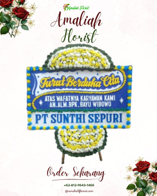 Papan Bunga Duka di Cikajang