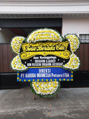 Papan Bunga Duka di Cikajang