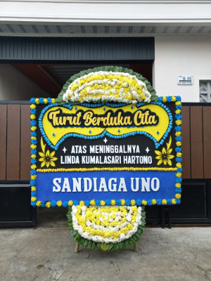 Papan Bunga Duka di Cikajang